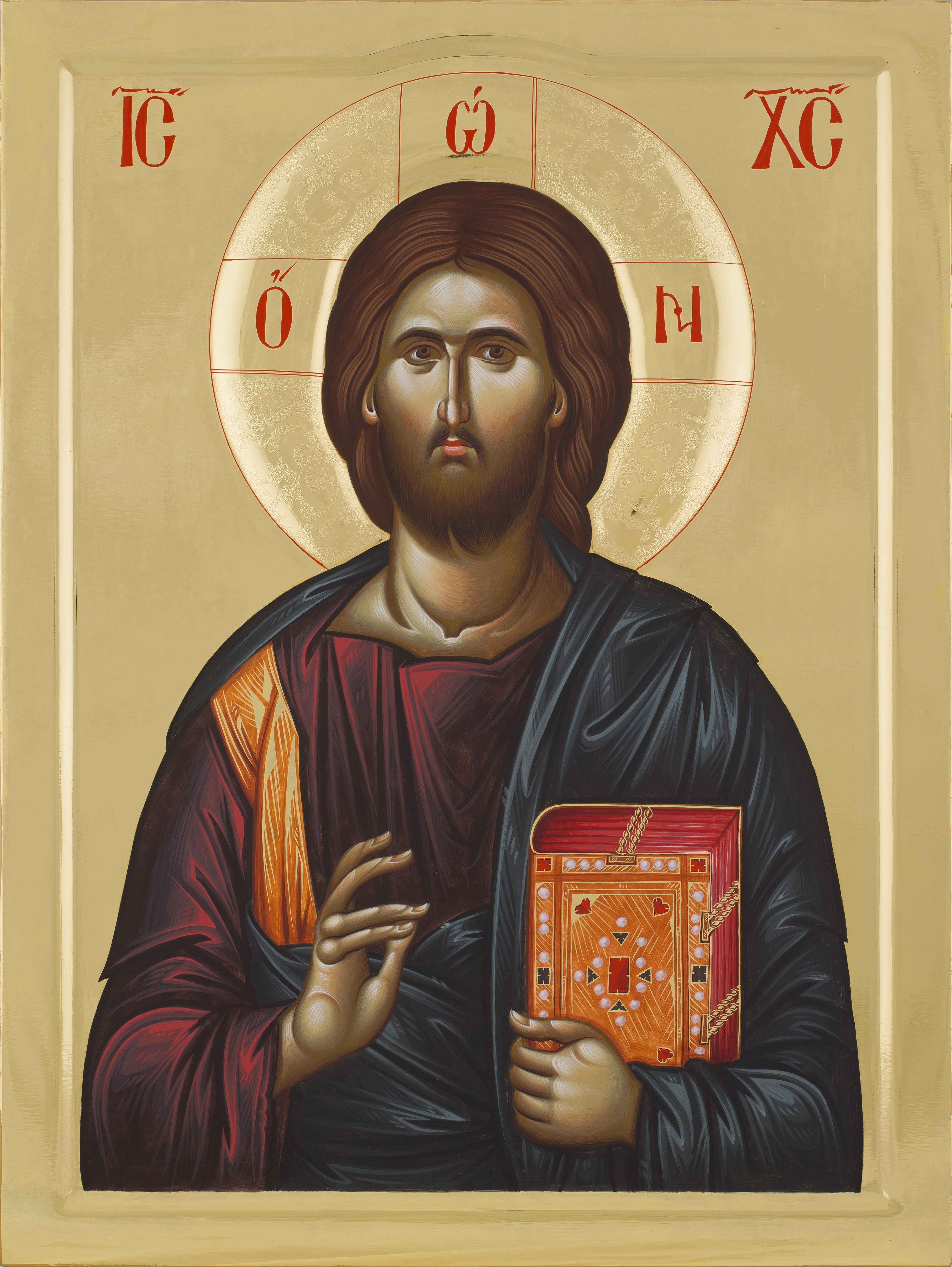 иисус христос вседержитель икона фото